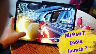 Mi Pad 77 Pro with 144hz Display Snap 8 Gen 2  India launch Date of Mi Pad 7 [upl. by Ahsenrat]