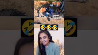 Jatt Dont care got real 💀shortsvideo comedy funny reaction viralshort trending [upl. by Allez72]