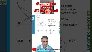 Geometride Ben Neden Göremiyorum Sorunun Cevabı Videonun Sonuna Doğrushortsvideo tytgeometri [upl. by Meghan]