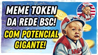 BABY MAGA â€¢ NOVO MEME TOKEN DA REDE BSC DE POTENCIAL GIGANTE DO DEV THUNDER [upl. by Swords261]