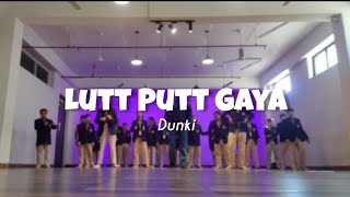 DunkiLutt Putt Gaya  Dance Choreography sharukhkhan dunki arijitsingh bollywood [upl. by Kidder]