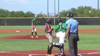 Catcher Back Picks Firstbase  Caught Stealing American Legion Las Vegas NV Runner Out at First [upl. by Marleah]