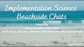 Beachside Chat Qualitative Research in Implementation Science Reflections on the Last 5 Years [upl. by Akenor681]