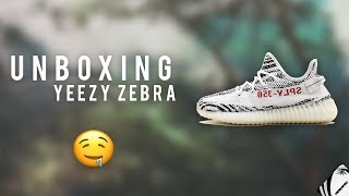 UNBOXING YEEZY ZEBRA  40€  AMAZON YUPOO IOFFER DHGATES [upl. by Irbua695]