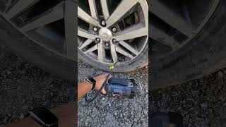 Inflating tires Fortuner  Pump It Up How to Inflate Your Car Tires Like a Proshorts shortvideo [upl. by Oirasan]