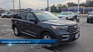 2022 Ford EXPLORER XLT Fayetteville Hope Mills Raeford Ft Bragg Lumberton [upl. by Dudley480]