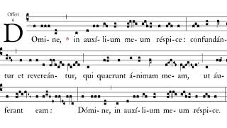 Domine in auxilium [upl. by Sremmus]