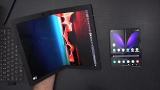 Lenovo ThinkPad X1 Fold Unboxing and First Look [upl. by Turmel34]