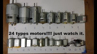 DC MOTORS All types of 324v DC Motors [upl. by Siblee]