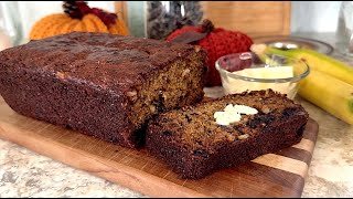 Quick and Easy BANANA Bread From SCRATCH  Home Cooking [upl. by Savory]