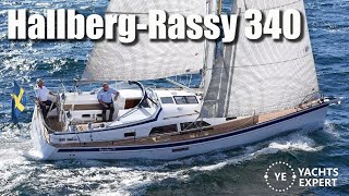 HallbergRassy 340 Dusseldorf Boat Show 2024  Yachts Expert hallbergrassy340 [upl. by Potash804]