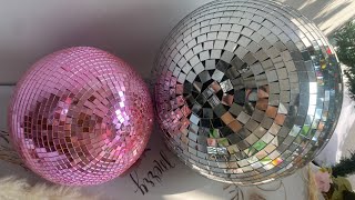 MFGDISCO 6inch 15cm mini Disco Mirror ball [upl. by Etty]