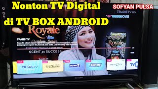 Cara nonton TV pakai Android TV Box MXQ PRO 4K 5G [upl. by Athene228]