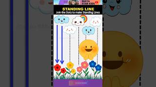 Standing Line Practice drawing kidsactivities [upl. by Hebe]