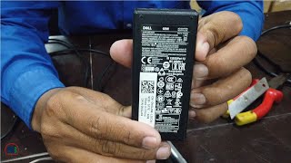 how to repair adapter dell problem power canned cable [upl. by Rabbi]