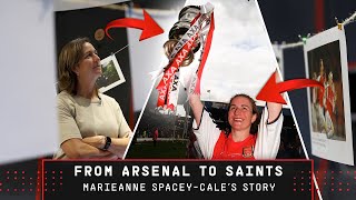 GUNNER TO SAINT 😇  Marieanne SpaceyCale reflects on club careers [upl. by Madlen]