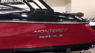 2015 Monterey 218SS bow rider boat [upl. by Attolrac]