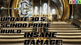 Warframe Update 305 Scindo Prime Build 4 forma Insane Damage [upl. by Fates]