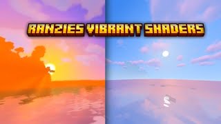 ranzies Vibrant shaders REALESE with mediafire link shaders for mcpe patch 121 [upl. by Ahsataj]