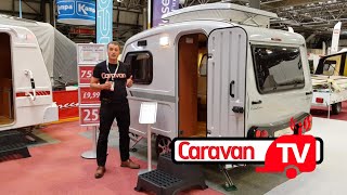 Freedom caravans review at the Motorhome and Caravan Show 2018 [upl. by Esertak]