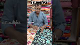 Embroidery work fabrics  All new latest fabrics Pen kalamkari fabrics shorts [upl. by Megen]