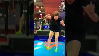 Trampoline Fun 😊 youtubeshorts [upl. by Sivel]