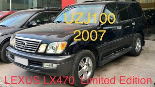 Lexus LX470 2007 Limited Edition UZJ100 [upl. by Haidedej981]