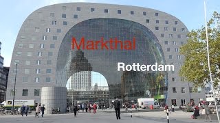 4K✔️ Markthal Rotterdam Ultra HD [upl. by Kcirej]