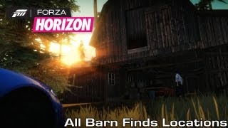 Forza Horizon  All Barn Finds Locations [upl. by Tannie277]