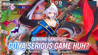 JB Onmyoji Arena  Senhime  No Skin Doesnt Mean No Skill  Season 27 [upl. by Arevle]