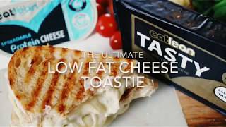 The Ultimate Low Fat Cheese Toastie Recipe  Eatlean [upl. by Nnaxor]