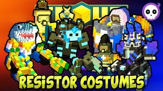 EVERY RESISTOR COSTUME IN TROVE HEROES [upl. by Jovitah]