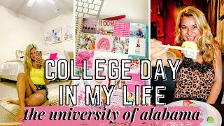 College Day in My Life at The University of Alabama [upl. by Ilarrold]