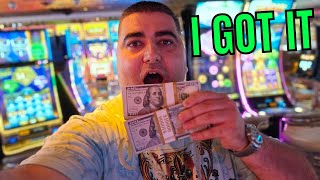 OMG I Won MASSIVE JACKPOT On High Limit All Aboard Slot [upl. by Jewelle]