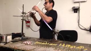 Scientific Glass Blowing square tube condenser [upl. by Harvie]