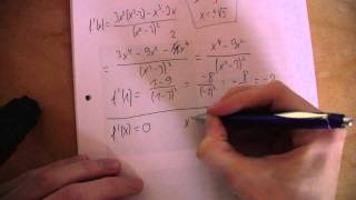 Mathematik  Differentialrechnung  Quotientenregel [upl. by Elocen]