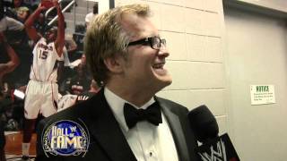 Drew Carey discusses the 2001 Royal Rumble and WWE Hall of Fame [upl. by Hepza528]