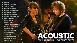 Acoustic 2023 ⧸ The Best Acoustic Covers of Popular Songs 2023  English Love Songs Cover ♥ [upl. by Araem670]