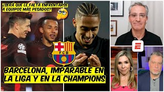 Barcelona IMPARABLE ¿Mantendría el ritmo si enfrentara el Man City o al Liverpool  Exclusivos [upl. by Yzzik]