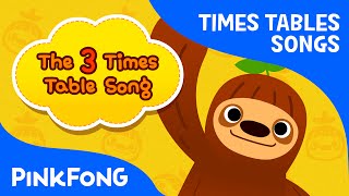 The 3 Times Table Song  Count by 3s  Times Tables Songs  PINKFONG Songs for Children [upl. by Alejna503]