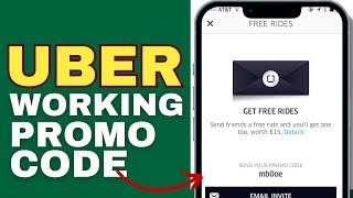 How to Get 50 UBER Promo Code 2024  Uber Discount Codes [upl. by Kingsley]