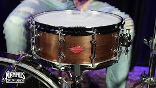 Craviotto 14x55 Private Reserve Peruvian Walnut Snare Drum [upl. by Archibaldo219]