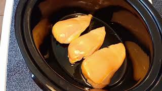 Slow Cooker Chicken Breast Recipe  Dump amp Go Crockpot Dinner [upl. by Perot]