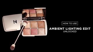 How To Use Bronzer Blush and Highlighter with Ambient Lighting Edit Unlocked  Hourglass Cosmetics [upl. by Ahsirpac]