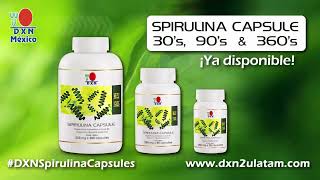 DXN ESPIRULINA CÁPSULAS  Spirulina de DXN [upl. by Sigfrid]