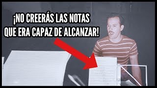 LAS INCREÍBLES NOTAS QUE ALCANZABA PEDRO INFANTE [upl. by Aeneas]