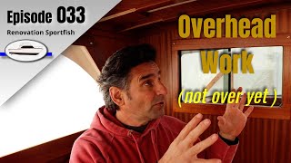 Interior Mahogany Overhead Trim is Fabricated amp Installed  Boat Restoration EP033 2019 April [upl. by Rubel]