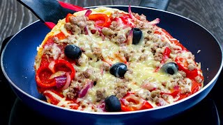 Pizza gyúrás és sütő nélkül Cookrate  Magyarország [upl. by Bowen]