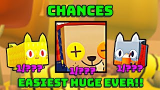 😱 CHANCES FOR THE NEW HUGE SCARECROW DOG quotEASIEST HUGEquot AND OTHER AUTUMN PETS IN PET SIMULATOR 99 [upl. by Kessler]