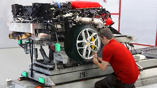 How They Build the Most Powerful Ferrari Supercars by Hands  Inside Production Line Factory [upl. by Schlesinger]